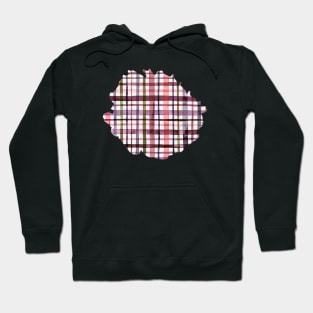 Watercolor gingham warm Hoodie